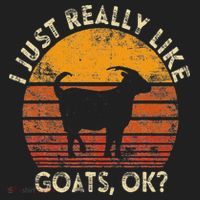 I Just Really Like Goats Farmer Farm Animal Goat Lover Gift Hat thumb 2