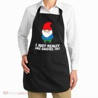 I Just Really Like Gnomes, Ok? Garden Gnome Premium Apron thumb 2