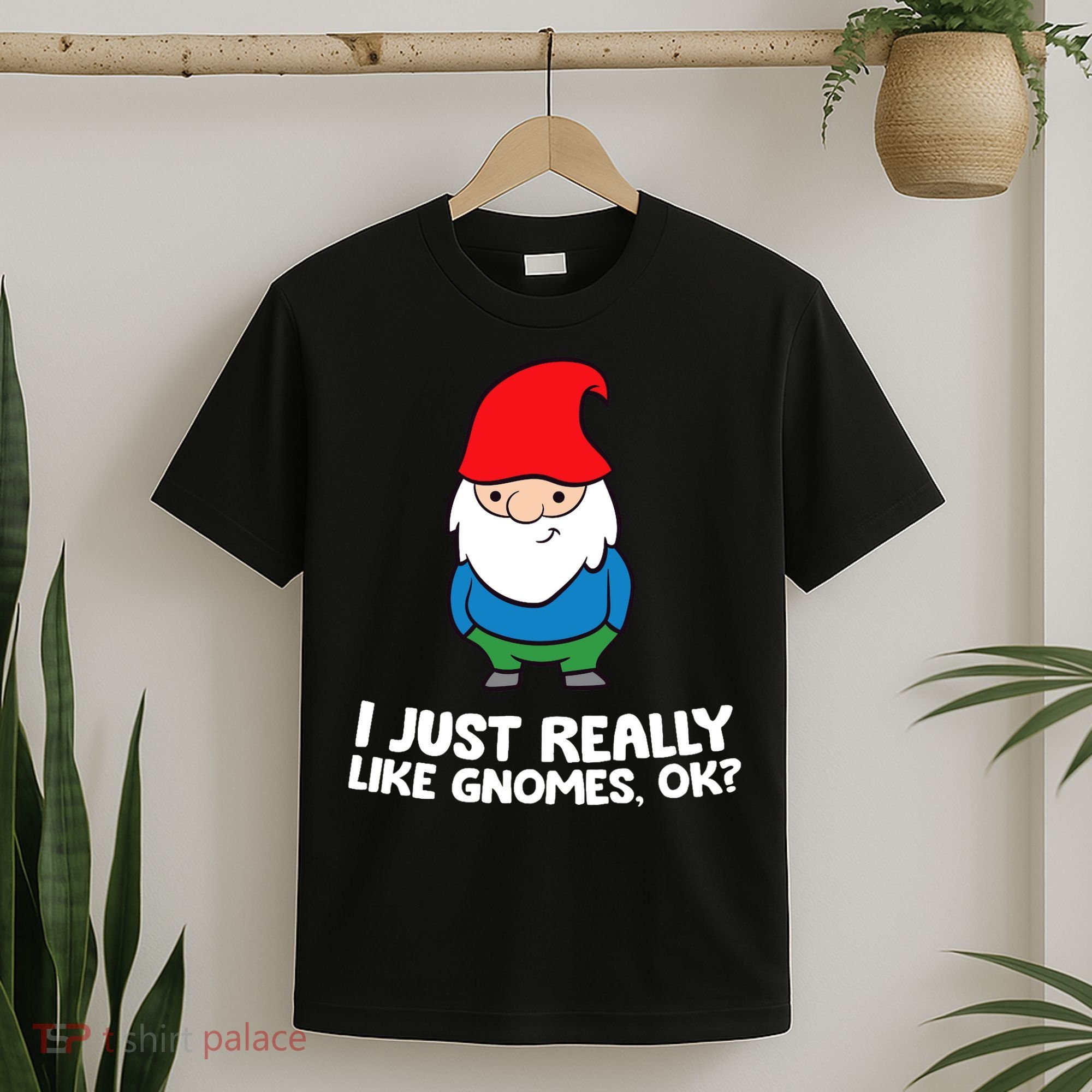 I Just Really Like Gnomes, Ok? Garden Gnome Premium T-Shirt