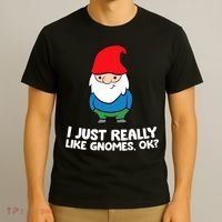 I Just Really Like Gnomes, Ok? Garden Gnome Premium T-Shirt thumb 3