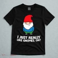 I Just Really Like Gnomes, Ok? Garden Gnome Premium T-Shirt thumb 5