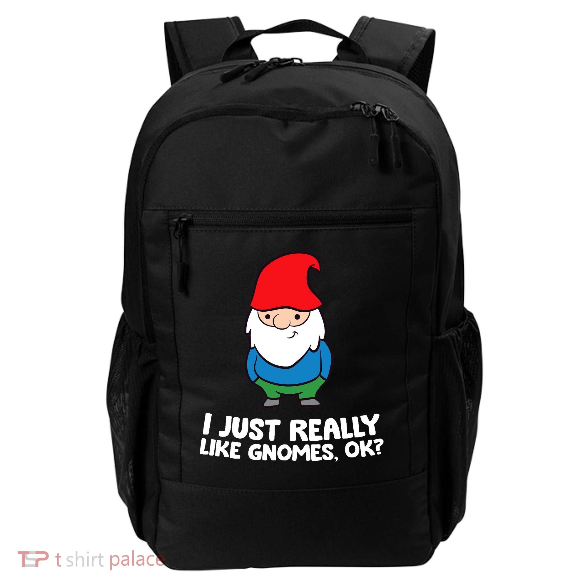 I Just Really Like Gnomes, Ok? Garden Gnome Premium Backpack