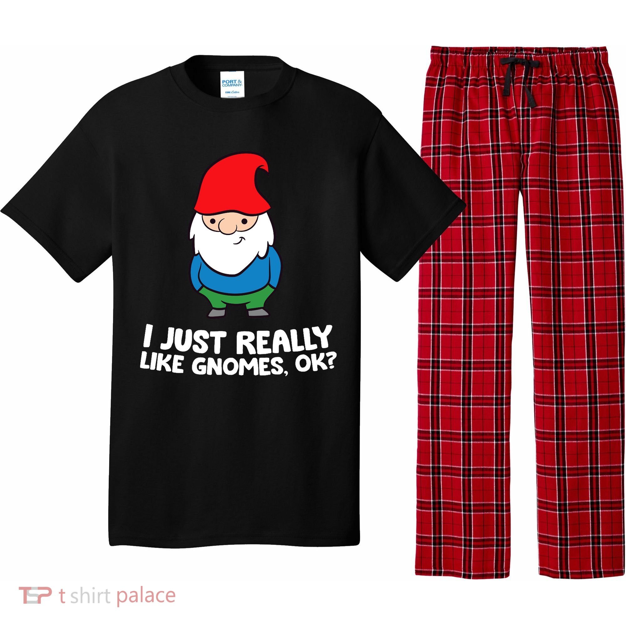 I Just Really Like Gnomes, Ok? Garden Gnome Premium Pajama Set