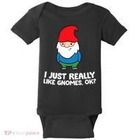 I Just Really Like Gnomes, Ok? Garden Gnome Premium Baby Bodysuit thumb 0