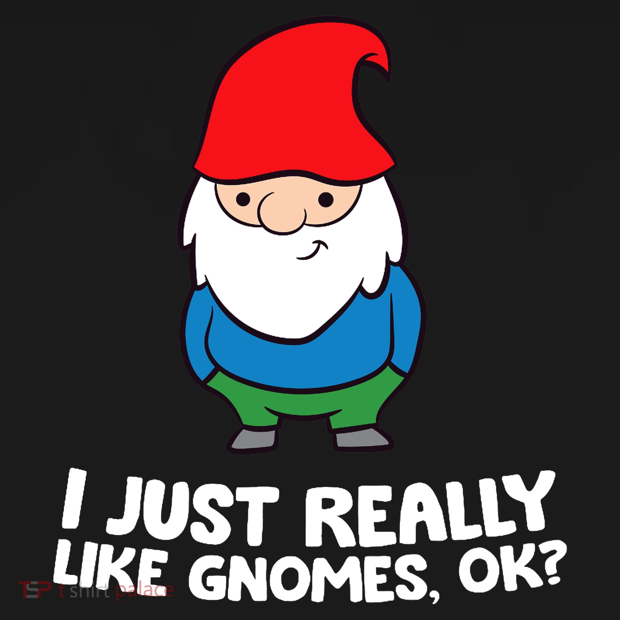 I Just Really Like Gnomes, Ok? Garden Gnome Premium Toddler Hoodie