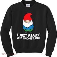 I Just Really Like Gnomes, Ok? Garden Gnome Premium Kids Sweatshirt thumb 0