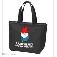 I Just Really Like Gnomes, Ok? Garden Gnome Premium Tote Bag thumb 3