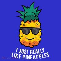 I Just Really Like Pineapples Cute Pineapple Summer Funny Gift Sweatshirt thumb 3