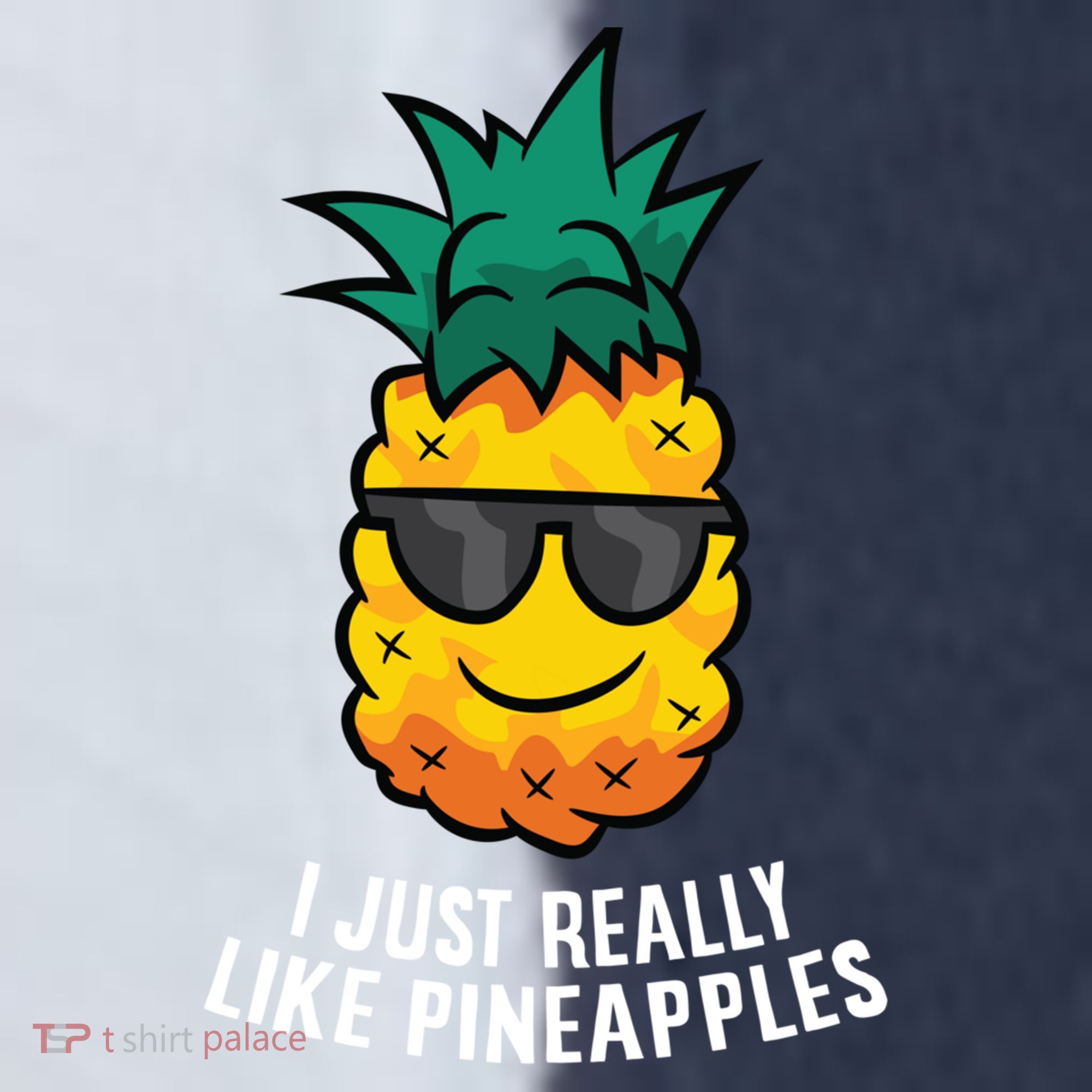 I Just Really Like Pineapples Cute Pineapple Summer Funny Gift Sport-Tek Competitor United Soccer Jersey