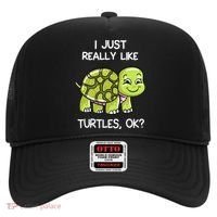 I Just Really Like Turtles, OK Lover Gift Cute Turtle Love Hat thumb 0