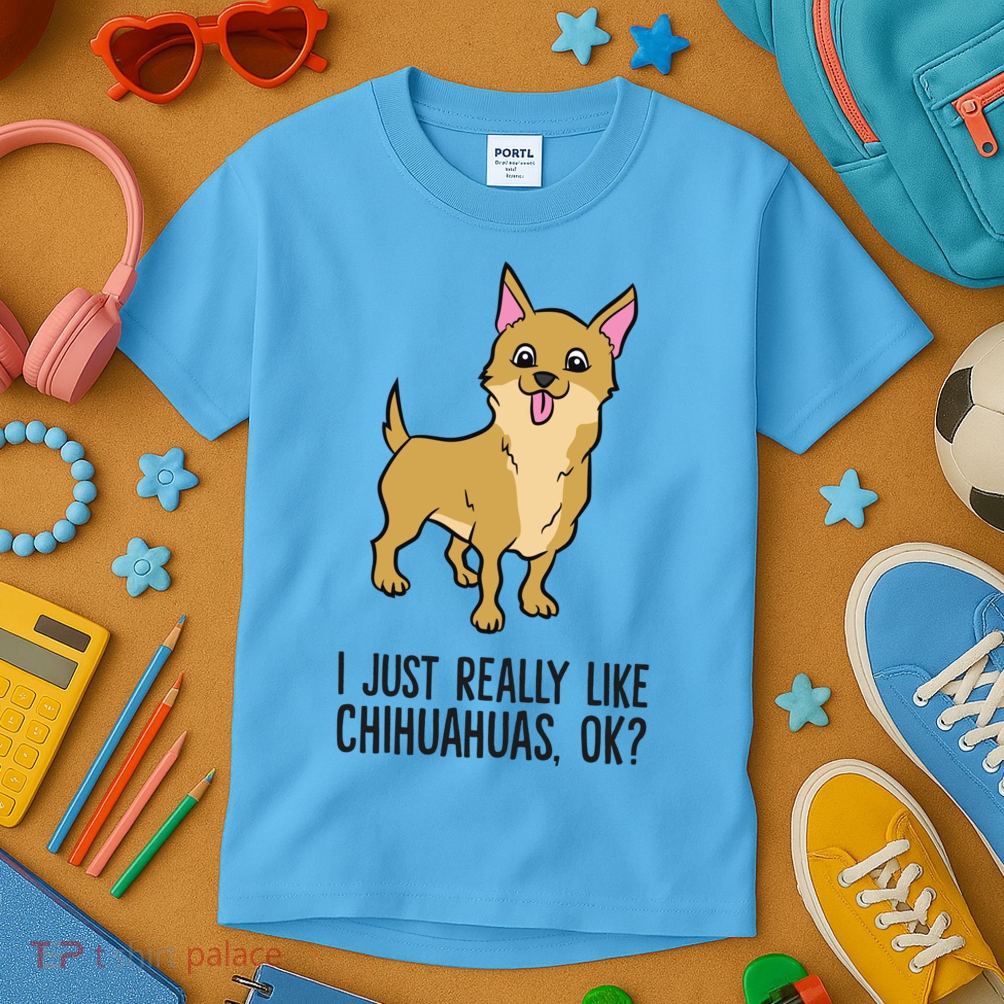 I Just Really Like Chihuahuas Ok? Cute Chihuahua Great Gift Kids T-Shirt