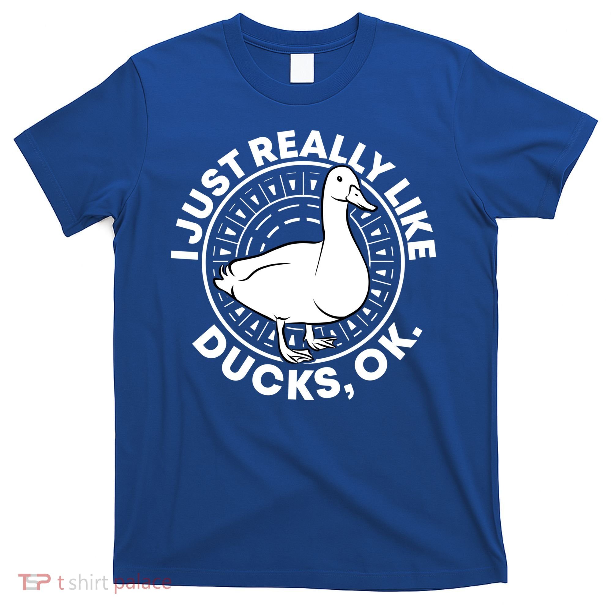 I Just Really Like Ducks Funny Vintage Duck Gift T-Shirt