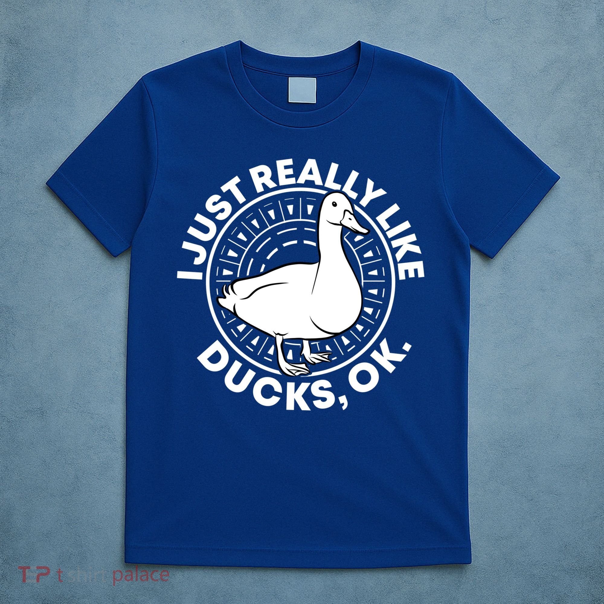 I Just Really Like Ducks Funny Vintage Duck Gift T-Shirt