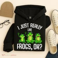 I Just Really Like Frogs Hoodie thumb 4