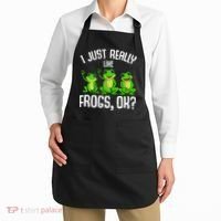 I Just Really Like Frogs Apron thumb 2