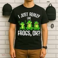 I Just Really Like Frogs T-Shirt thumb 6
