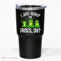 I Just Really Like Frogs Tumbler thumb 0