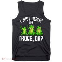 I Just Really Like Frogs Tank Top thumb 0