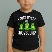 I Just Really Like Frogs Toddler T-Shirt thumb 2