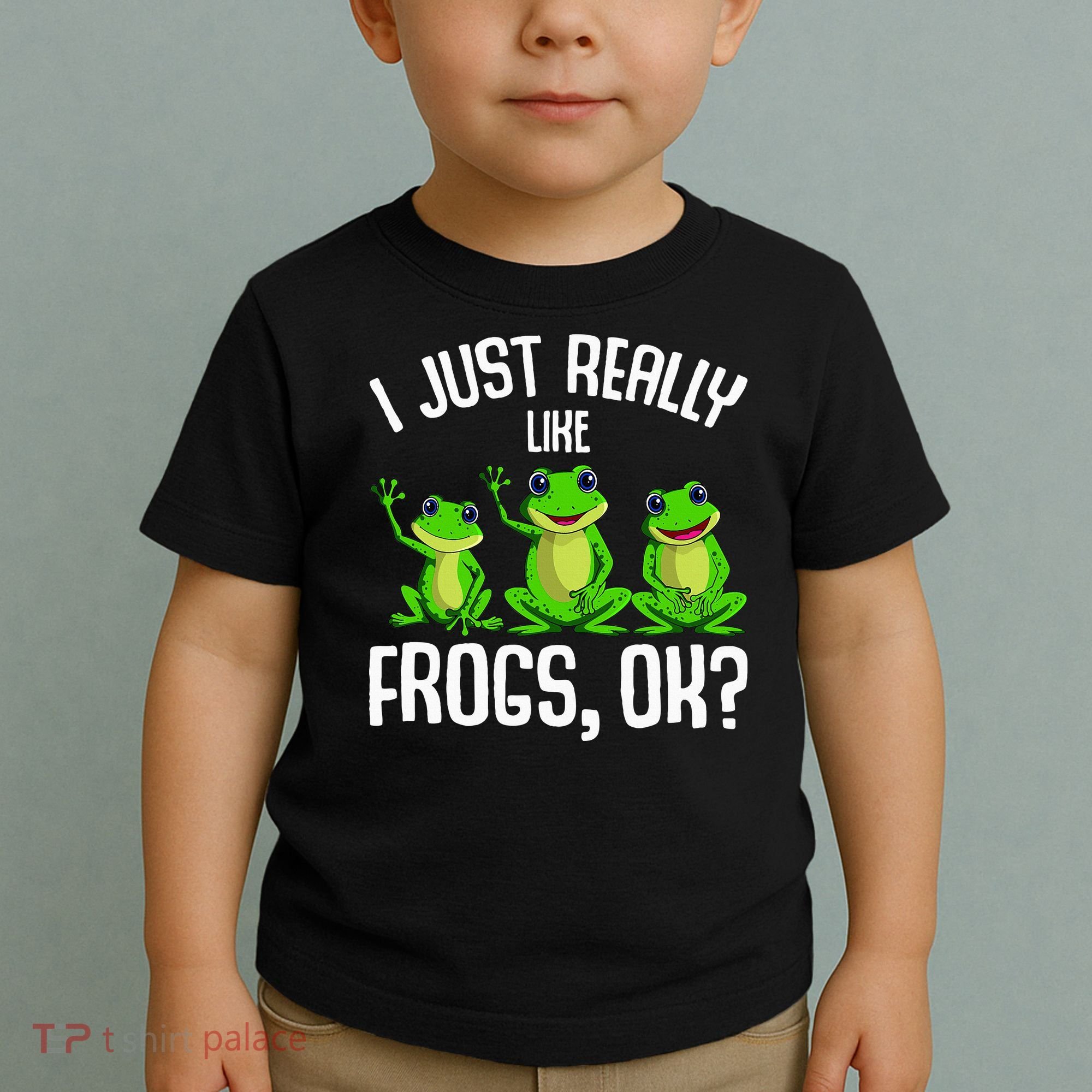 I Just Really Like Frogs Toddler T-Shirt