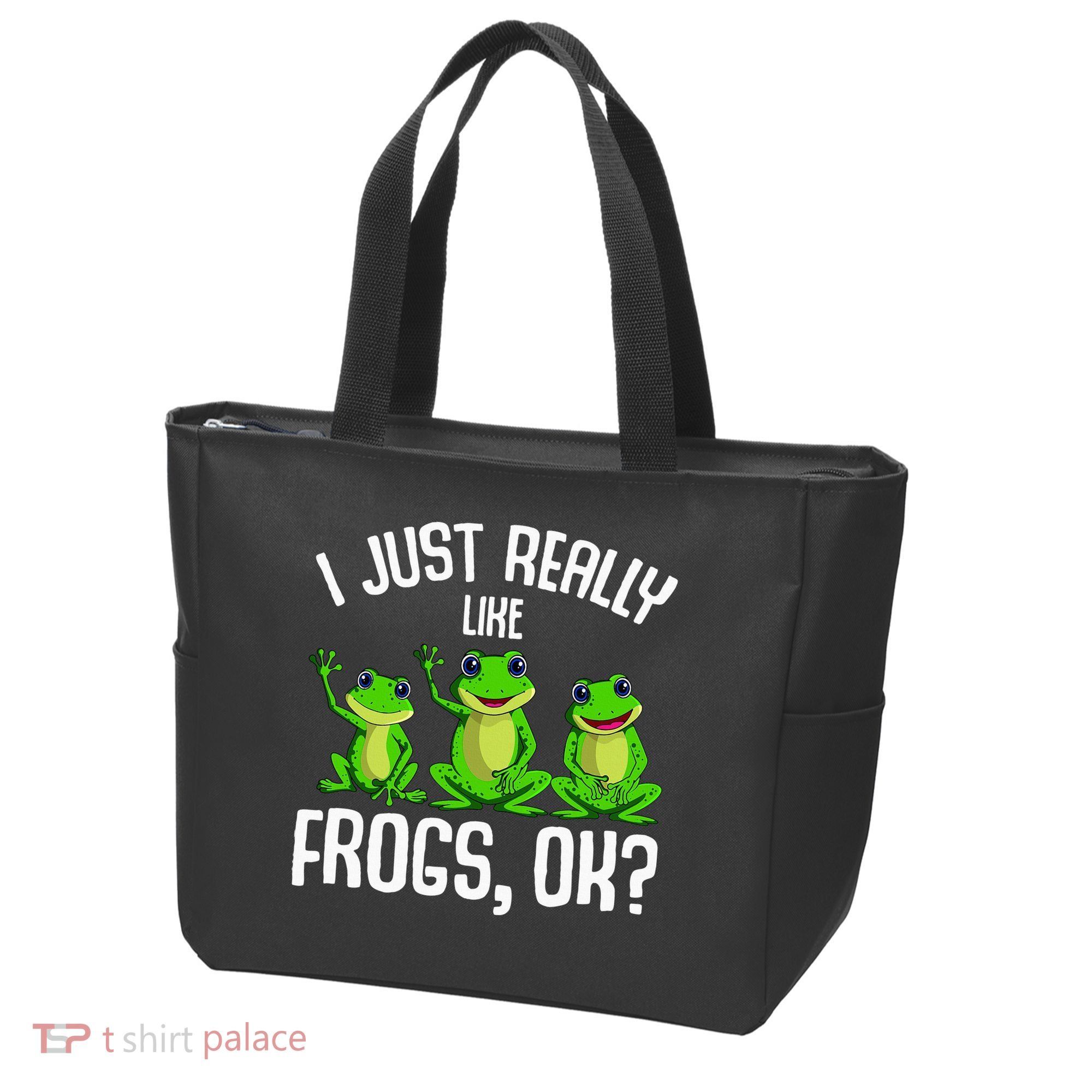 I Just Really Like Frogs Tote Bag