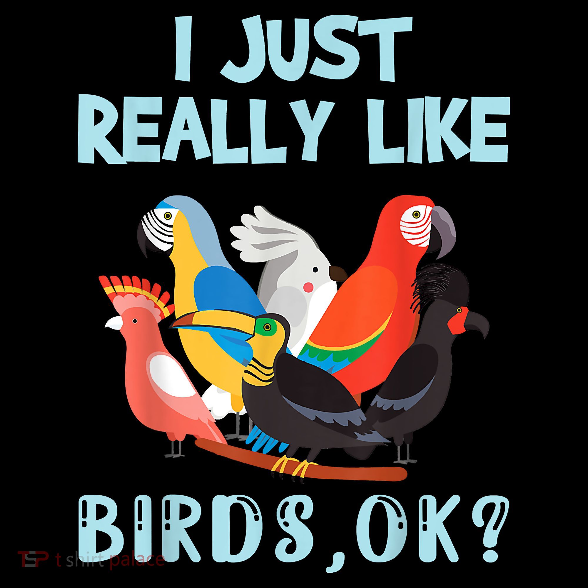 I Just Really Like Birds Ok Funny Toucan Macaw Parrot Coffee Mug