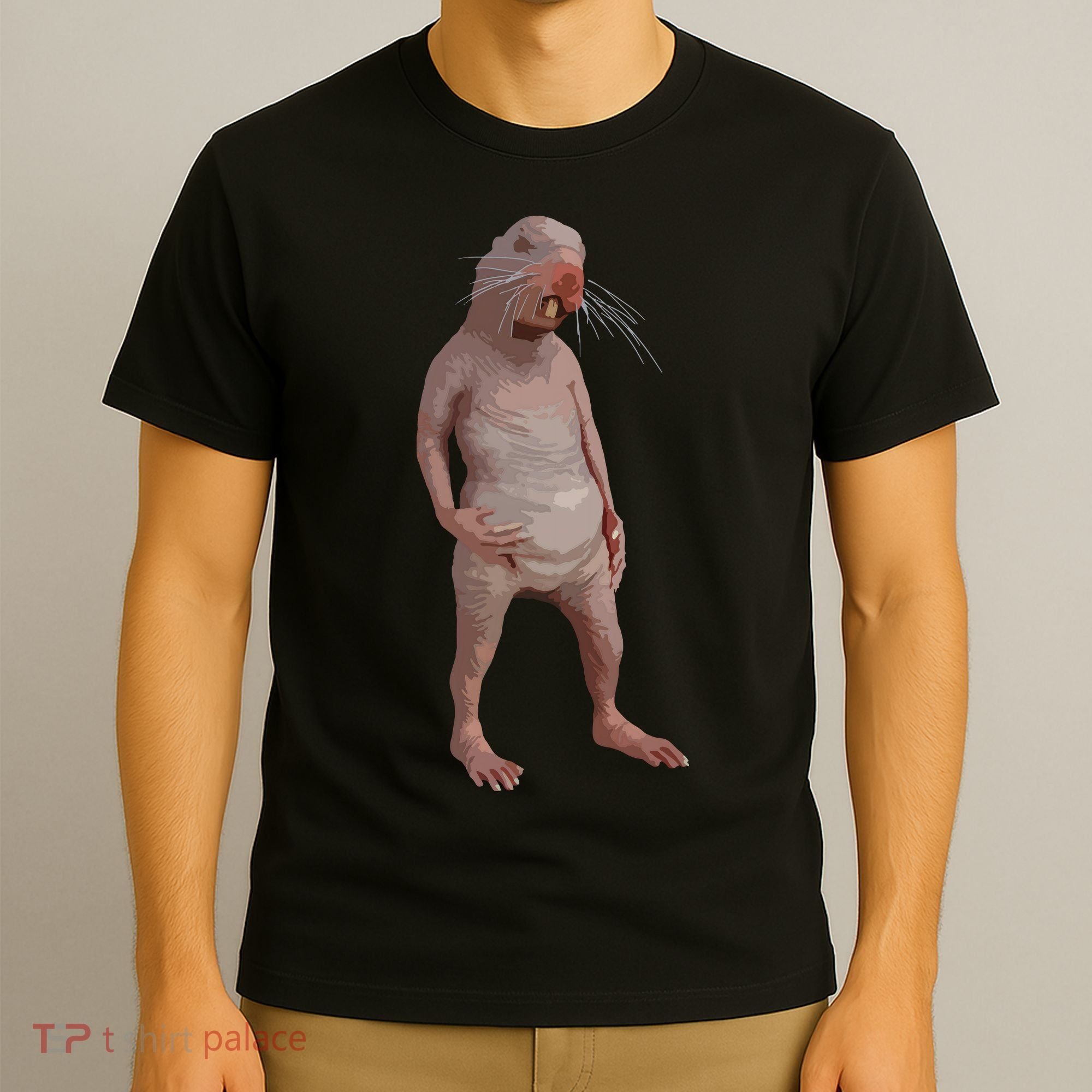 I Just Really Like Naked Moles Ok Funny Naked Mole Rat T-Shirt