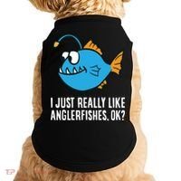 I Just Really Like Anglerfishes Ok? Angler Fish Doggie Tank thumb 0