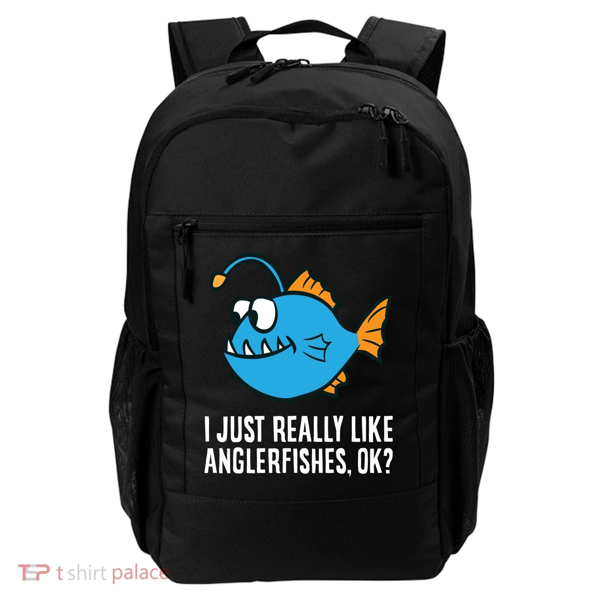 I Just Really Like Anglerfishes Ok? Angler Fish Backpack