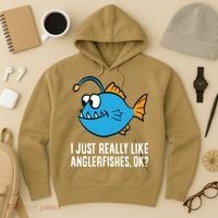 I Just Really Like Anglerfishes Ok? Angler Fish Hoodie thumb 3