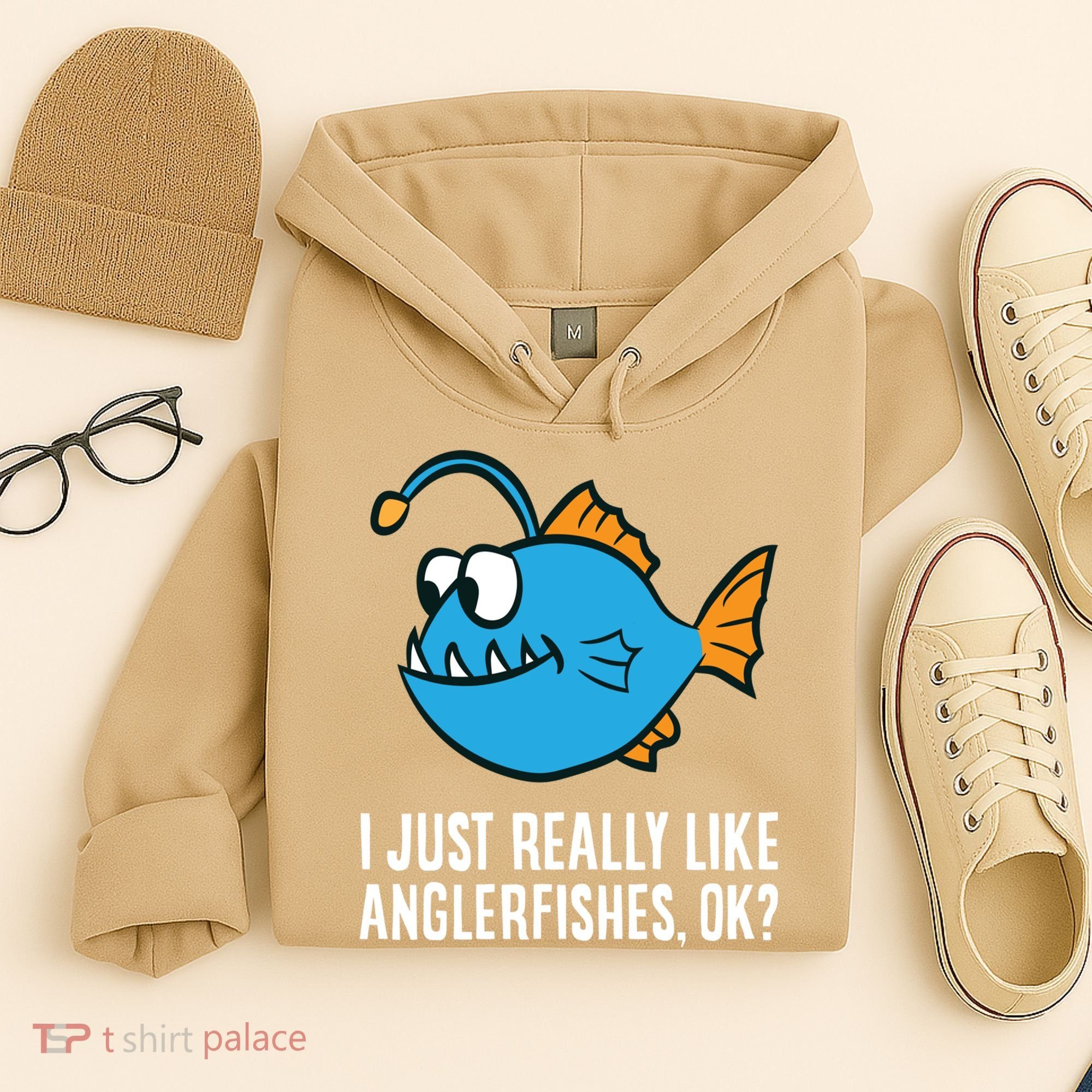I Just Really Like Anglerfishes Ok? Angler Fish Hoodie