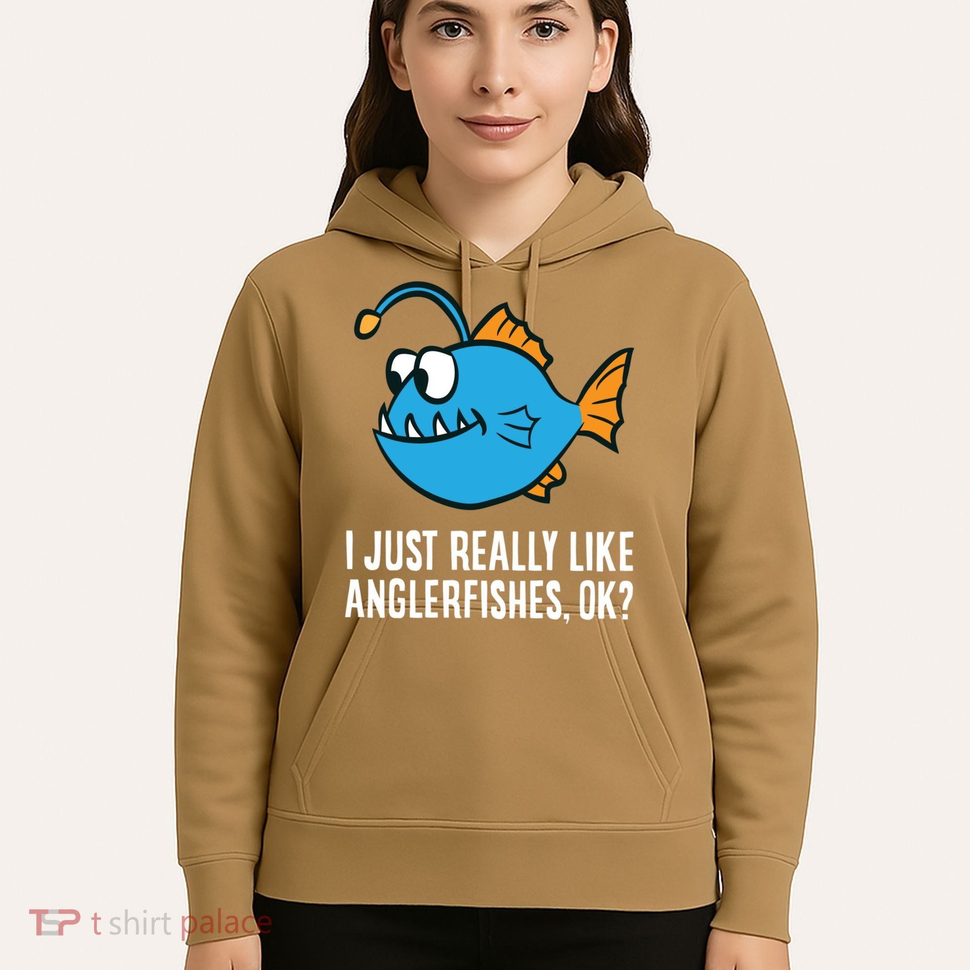 I Just Really Like Anglerfishes Ok? Angler Fish Hoodie