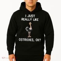 I Just Really Like Ostriches Hoodie thumb 2