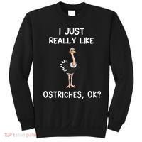I Just Really Like Ostriches Sweatshirt thumb 0