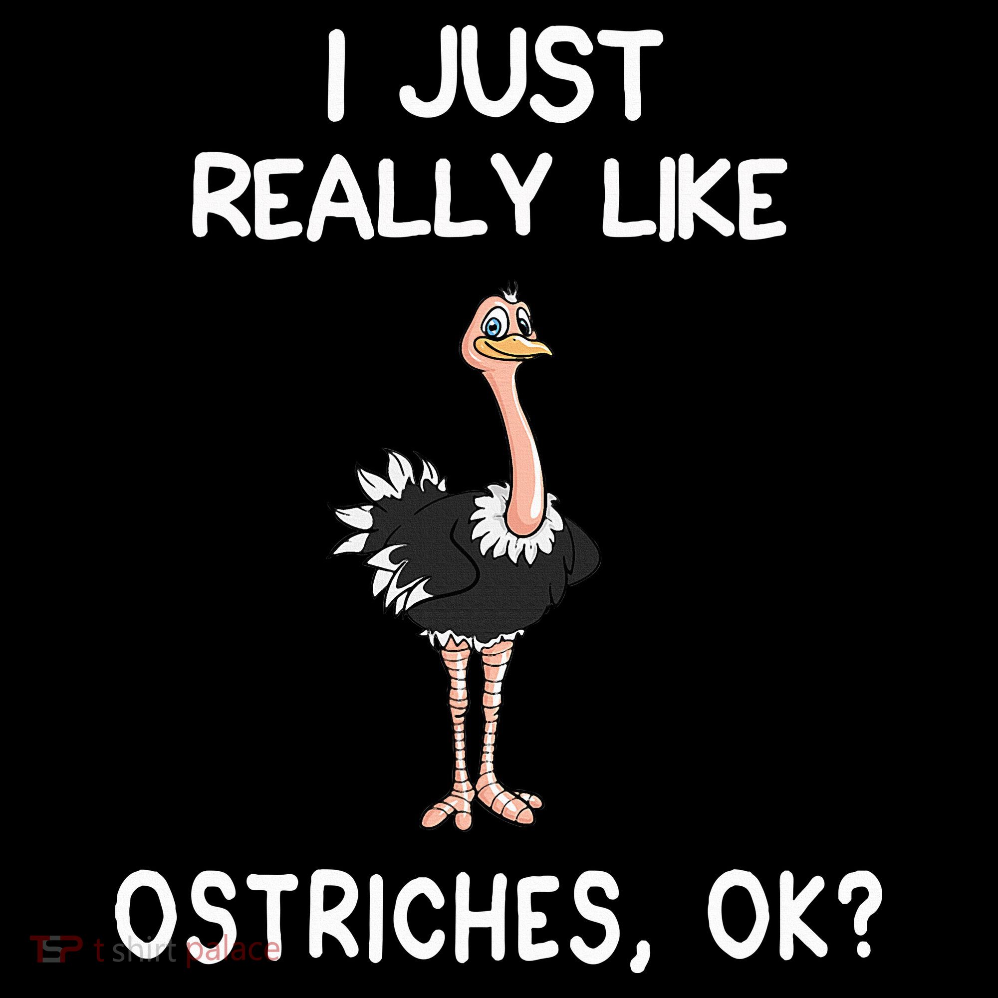 I Just Really Like Ostriches Women's Hoodie