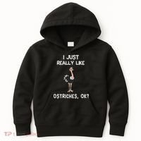 I Just Really Like Ostriches Kids Hoodie thumb 0