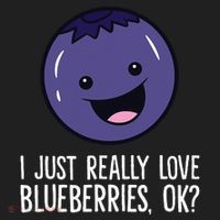 I Just Really Like Blueberries Kawaii Blueberry Beanie thumb 2