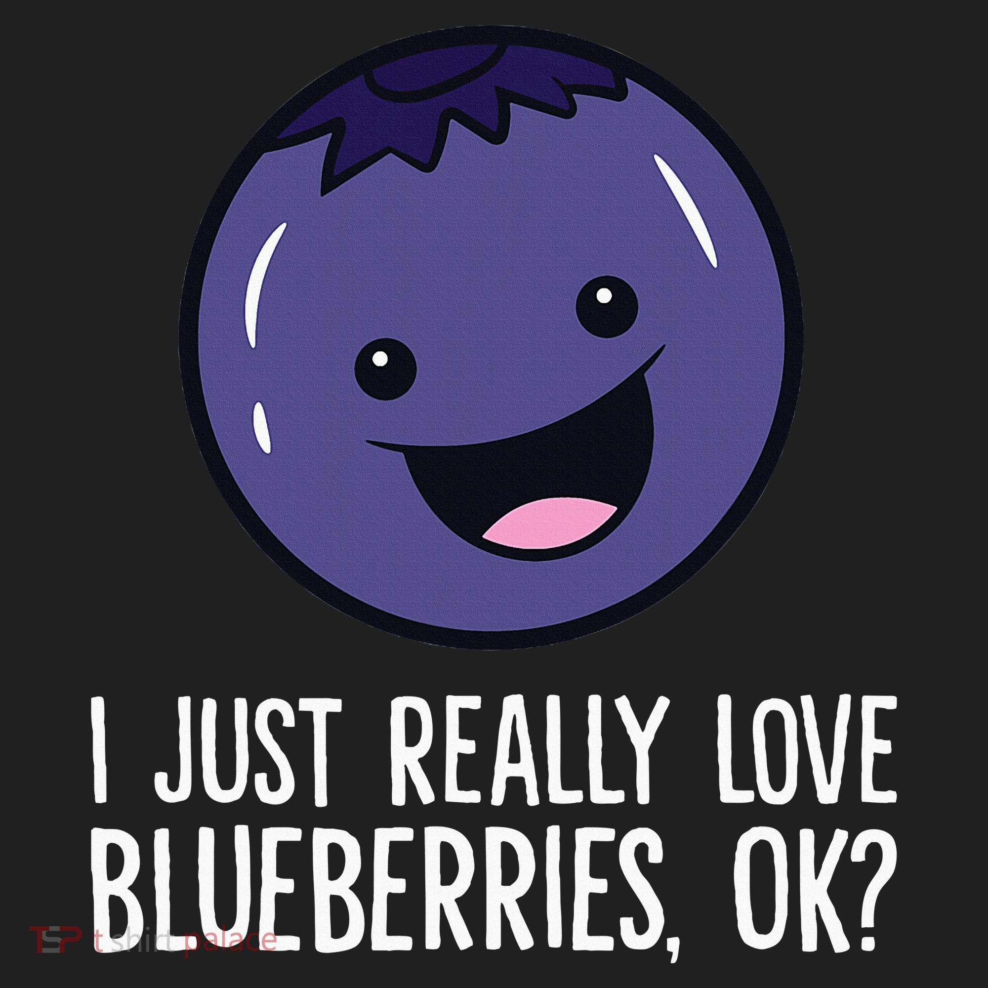 I Just Really Like Blueberries Kawaii Blueberry Beanie