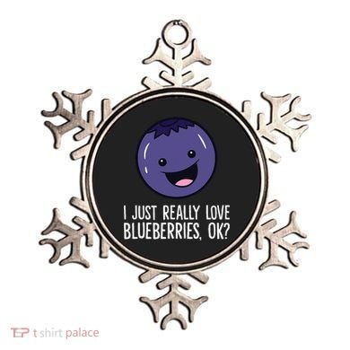 I Just Really Like Blueberries Kawaii Blueberry Ornament
