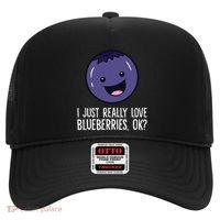 I Just Really Like Blueberries Kawaii Blueberry Hat thumb 0