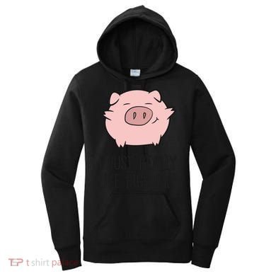 I Just Really Like Pigs Ok? Pig Lovers Cool Gift Women's Hoodie