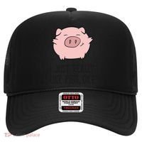 I Just Really Like Pigs Ok? Pig Lovers Cool Gift Hat thumb 0