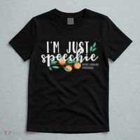 I'm Just Speechie Pathologist Speech Language Therapy T-Shirt thumb 5