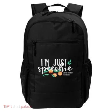 I'm Just Speechie Pathologist Speech Language Therapy Backpack
