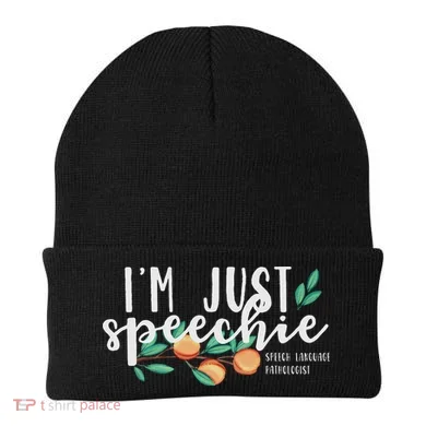 I'm Just Speechie Pathologist Speech Language Therapy Beanie