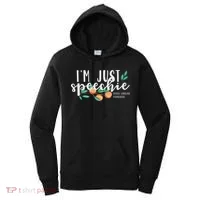 I'm Just Speechie Pathologist Speech Language Therapy Women's Hoodie thumb 0