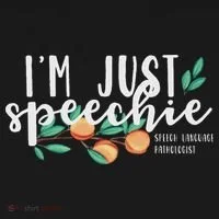 I'm Just Speechie Pathologist Speech Language Therapy Women's Hoodie thumb 2