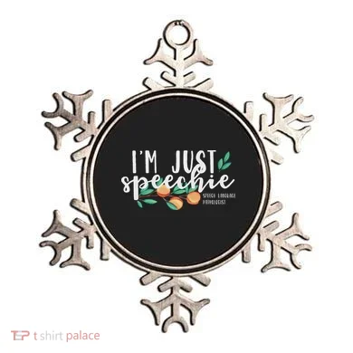 I'm Just Speechie Pathologist Speech Language Therapy Ornament