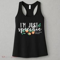 I'm Just Speechie Pathologist Speech Language Therapy Women's Tank Top thumb 3