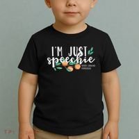 I'm Just Speechie Pathologist Speech Language Therapy Toddler T-Shirt thumb 2
